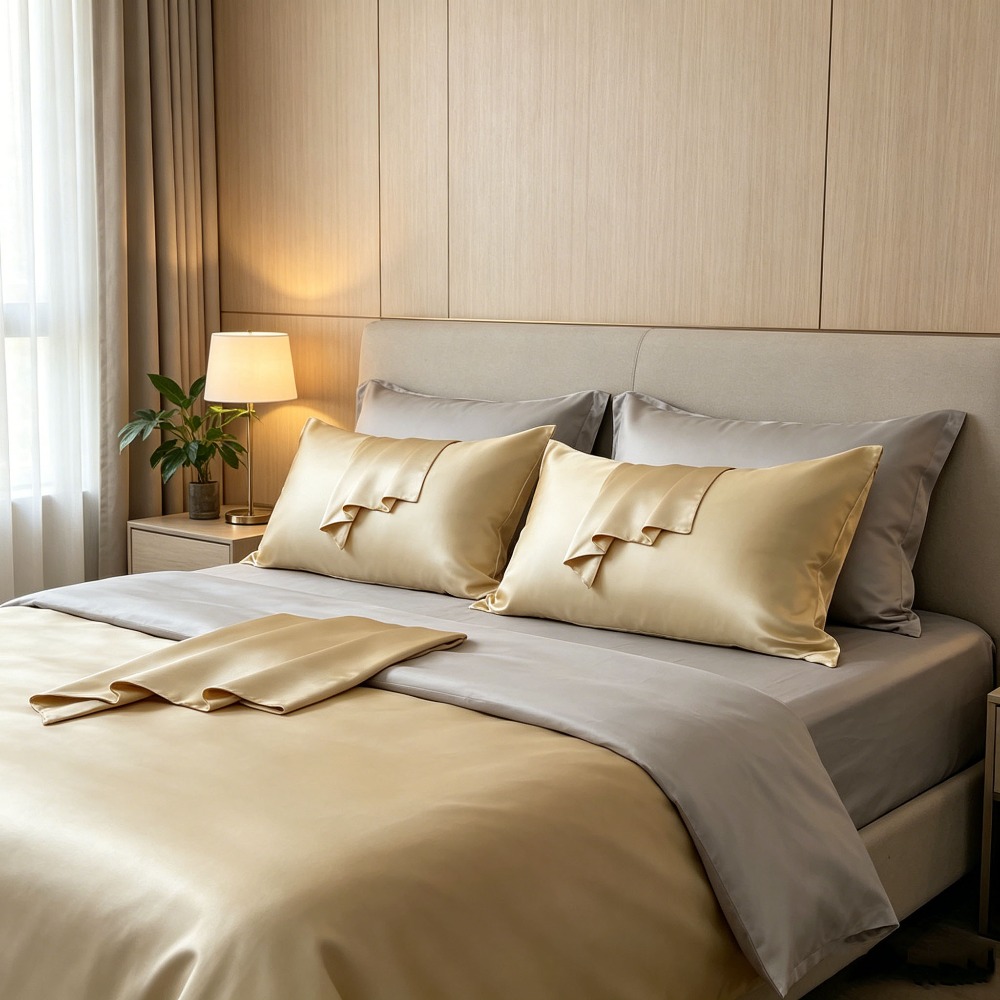 Silk Pillowcase - Taie d'oreiller en soie de mûrier