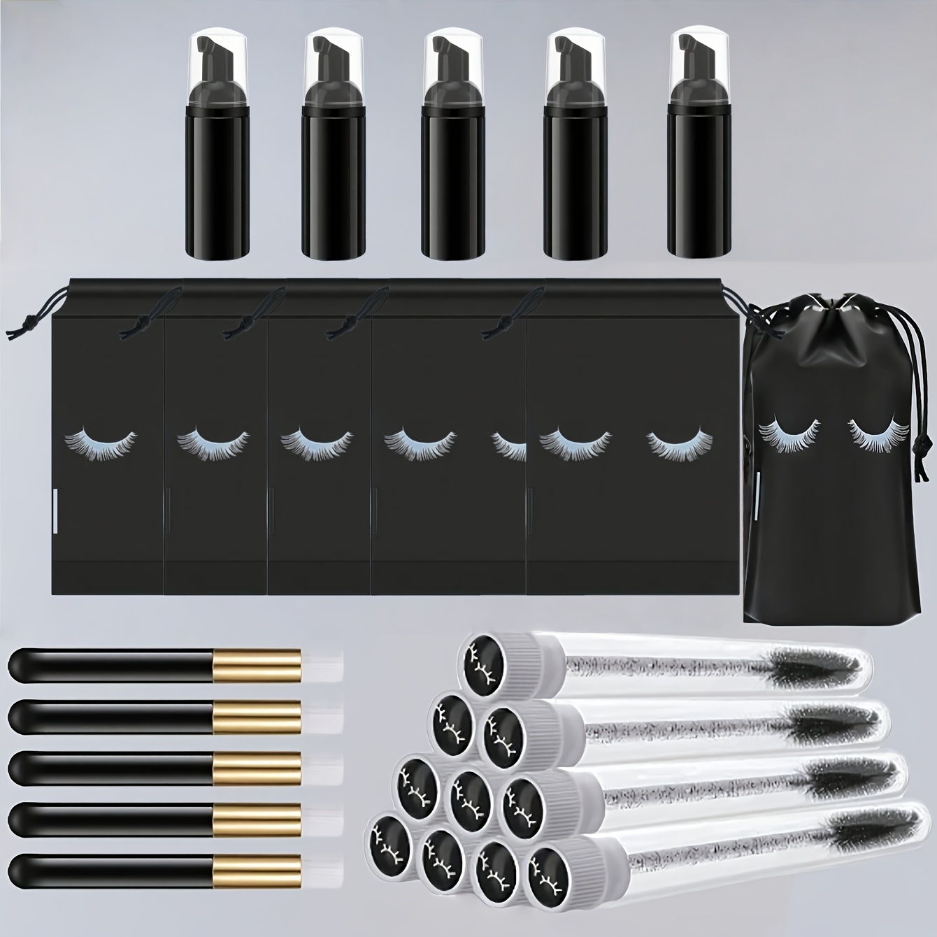 Travel Luggage Set - Kit de soins des cils 20