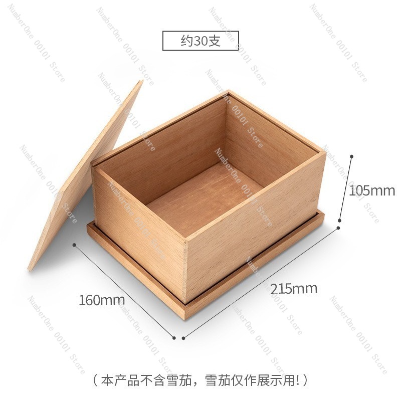 Premium Cigar Case - Boîte à cigares en cèdre de
