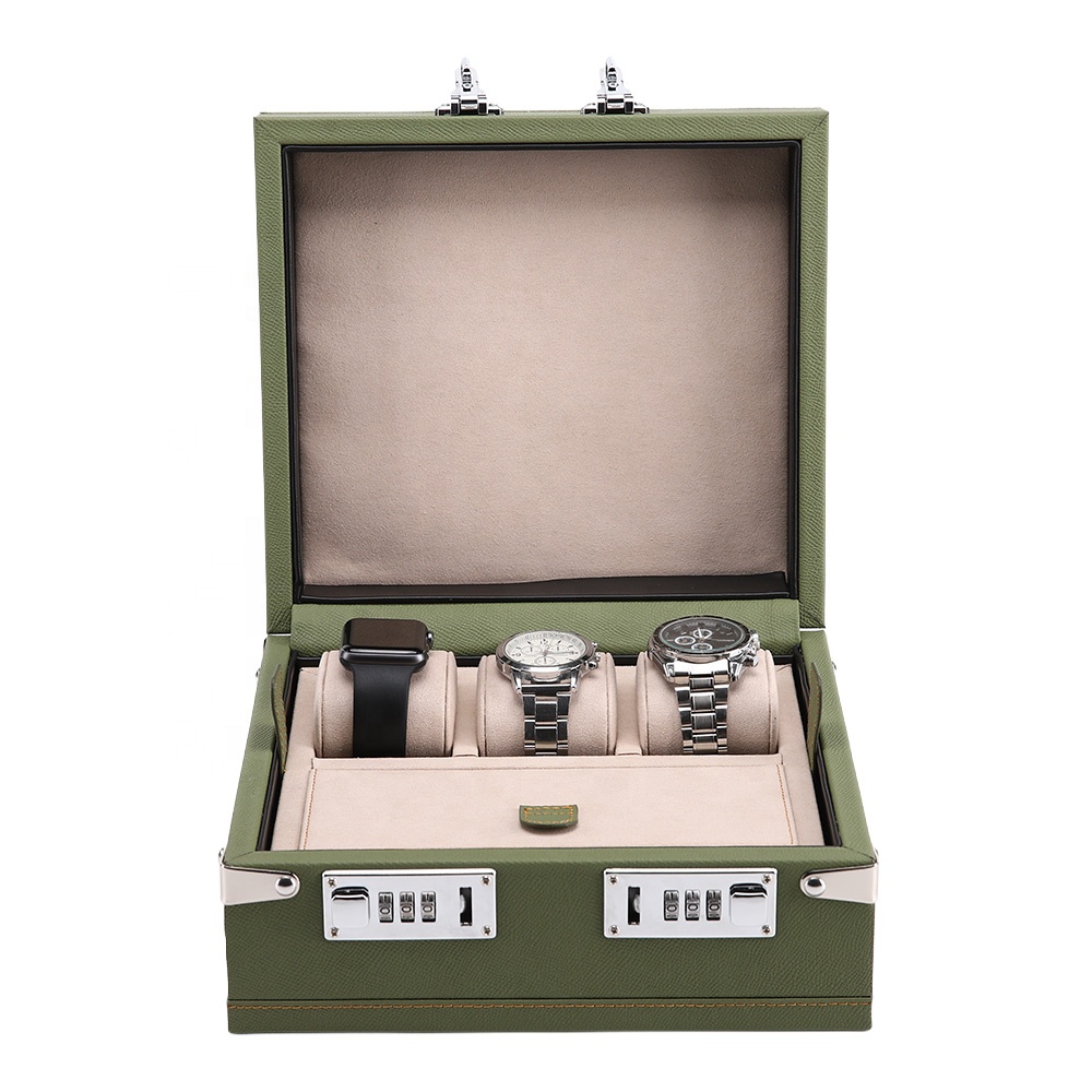 Leather Briefcase - Boîte de rangement de luxe pour