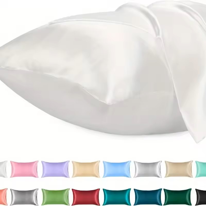 Silk Pillowcase - 1 taie d'oreiller en satin pour