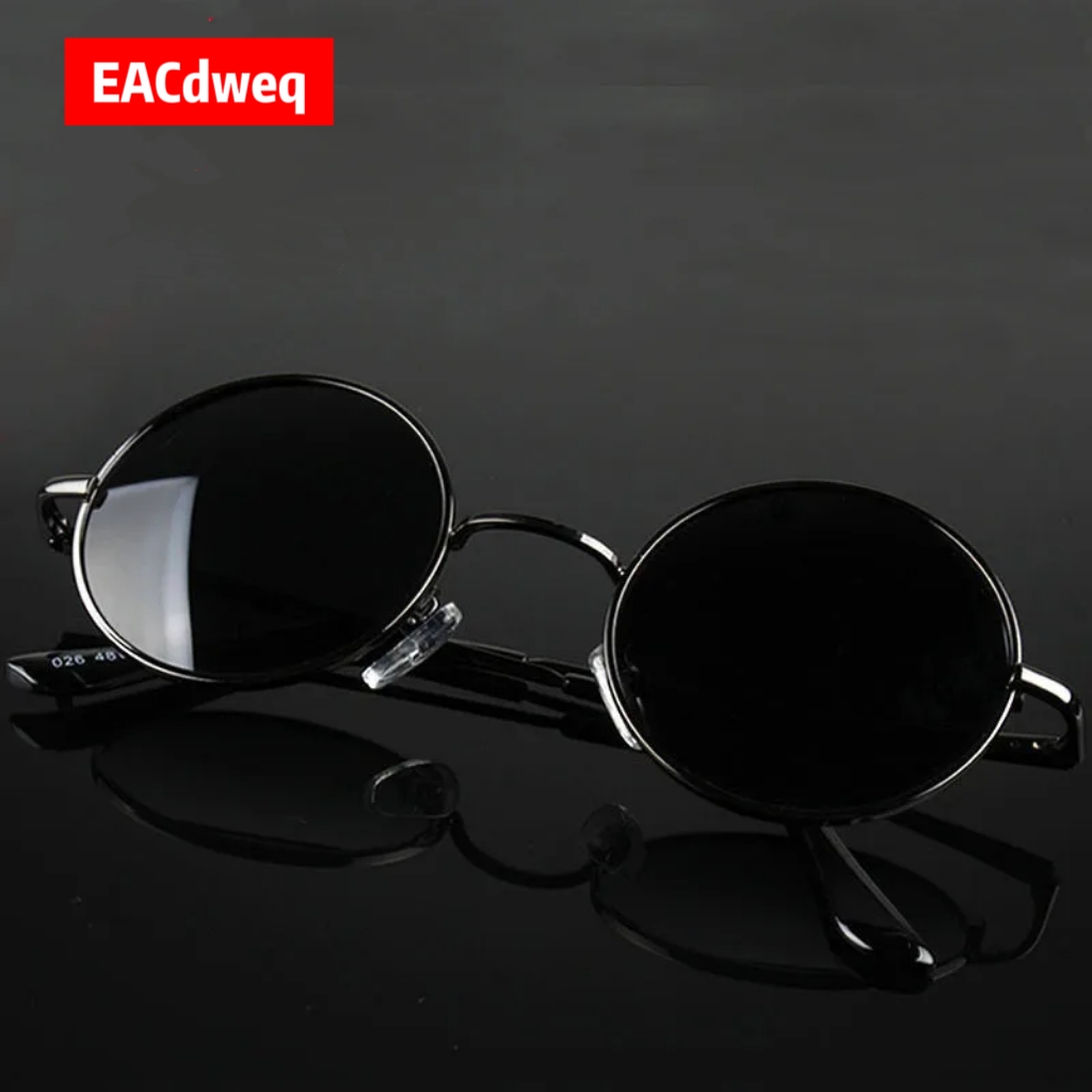 Sunglasses Uv400 - Lunettes de soleil rondes rétro vintage