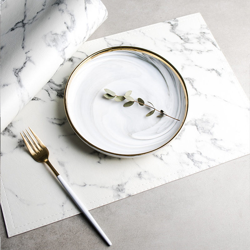 Tapis de table isolant thermiq - Marble Coaster Set avis et prix