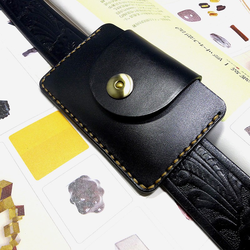 Blongk-Sac banane ultra fin en - Leather Wallet Men avis et prix