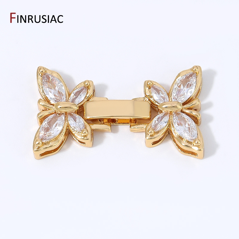 Fermoirs connecteurs papillon  - Gold Plated Jewelry avis et prix