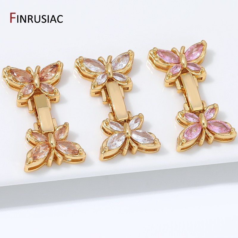 Fermoirs connecteurs papillon  - Gold Plated Jewelry avis et prix