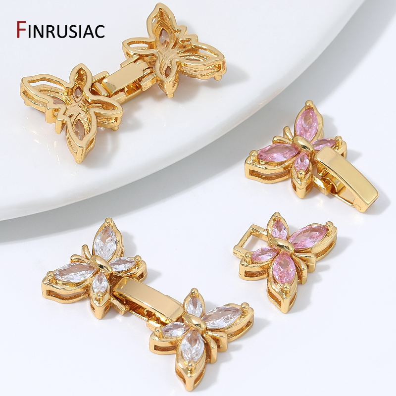 Fermoirs connecteurs papillon  - Gold Plated Jewelry avis et prix