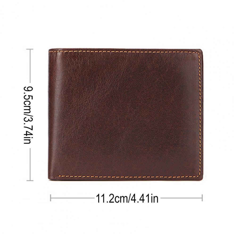 Porte-cartes vintage avec prot - Leather Wallet Men avis et prix