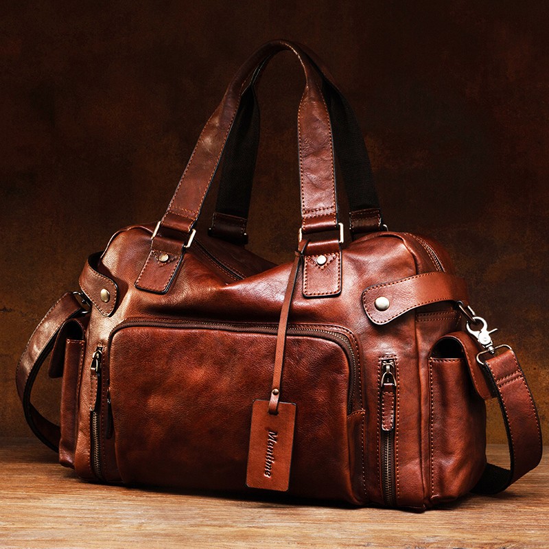 Sac pour hommes Vintage en cui - Travel Luggage Set avis et prix