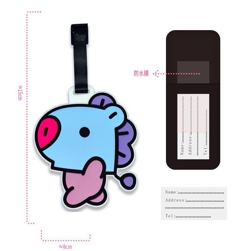 Porte-clés mignon de dessin an - Travel Luggage Set avis et prix