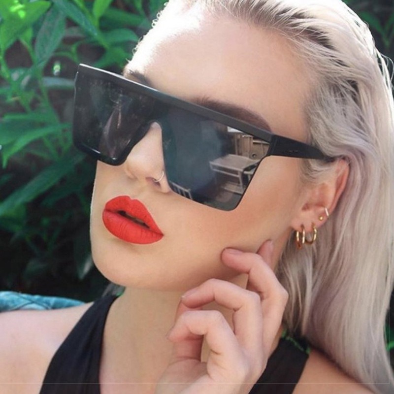 Lunettes de soleil carrées vin - Sunglasses Uv400 avis et prix