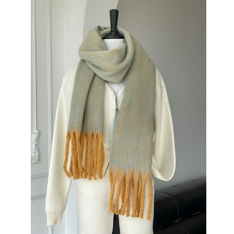 Nouveau foulard en mohair tend - Cashmere Scarf avis et prix