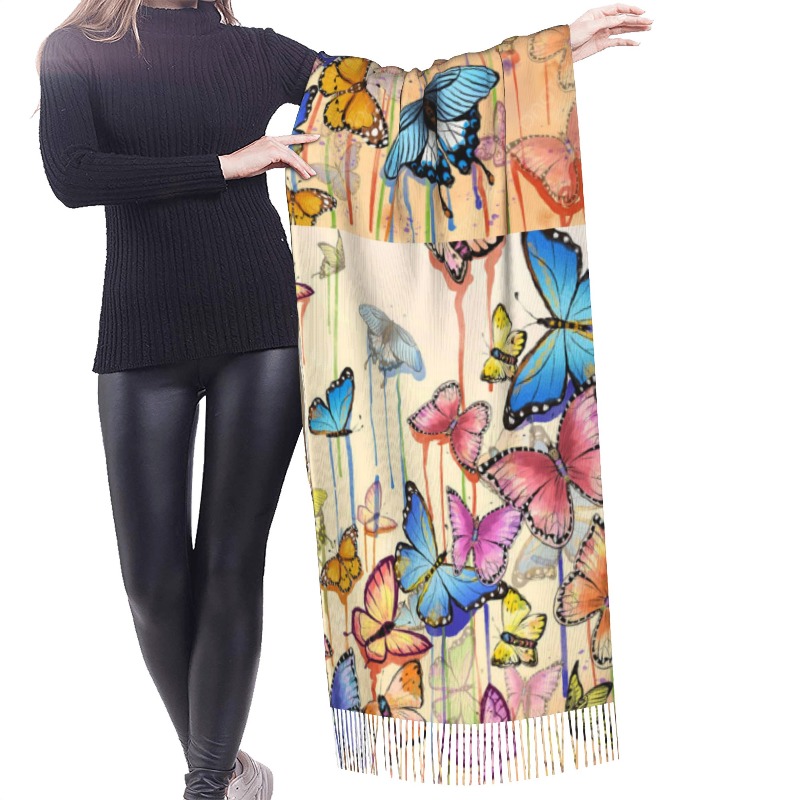 Écharpe d'hiver en cachemire r - Cashmere Scarf avis et prix