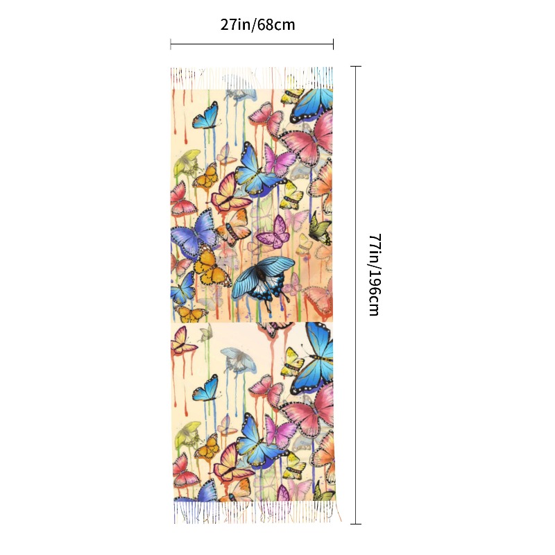 Écharpe d'hiver en cachemire r - Cashmere Scarf avis et prix