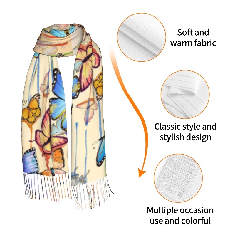 Écharpe d'hiver en cachemire r - Cashmere Scarf avis et prix