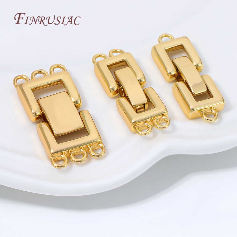 Connecteur de fermoir multi-br - Gold Plated Jewelry avis et prix