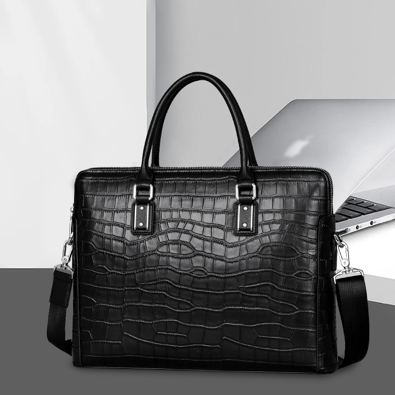 Nouvelle mallette en cuir véri - Leather Briefcase avis et prix