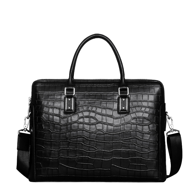 Nouvelle mallette en cuir véri - Leather Briefcase avis et prix
