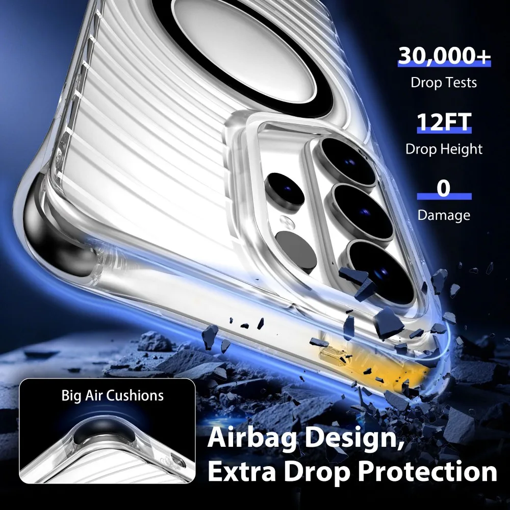 Coque transparente à motif ond - Premium Cigar Case avis et prix