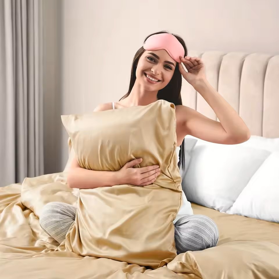 1 taie d'oreiller en satin pou - Silk Pillowcase avis et prix