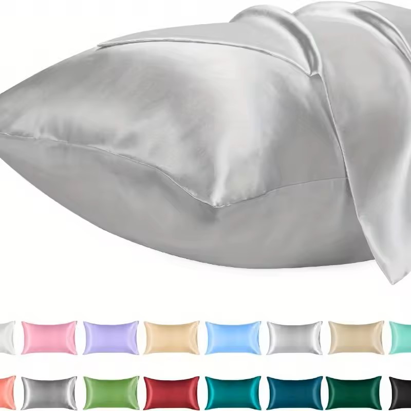 1 taie d'oreiller en satin pou - Silk Pillowcase avis et prix