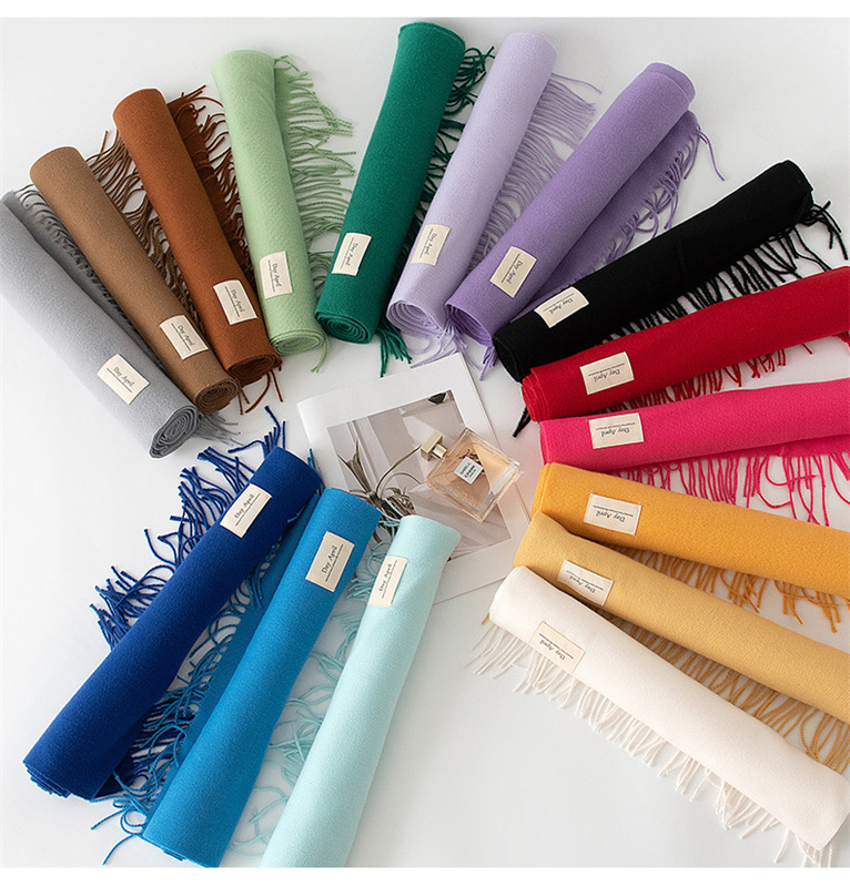 Écharpe longue et chaude en ca - Cashmere Scarf avis et prix